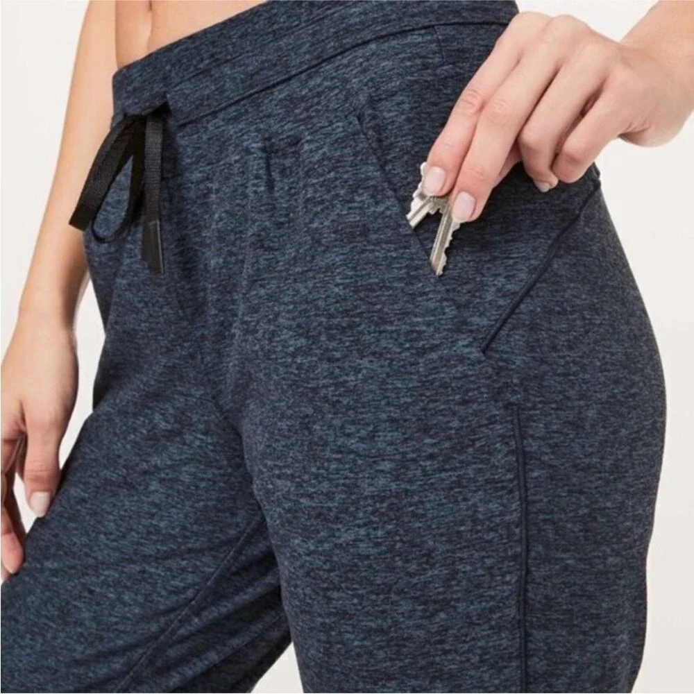Lululemon Ready To Rulu Jogger Sweatpants Yoga Gym Heather blue 29